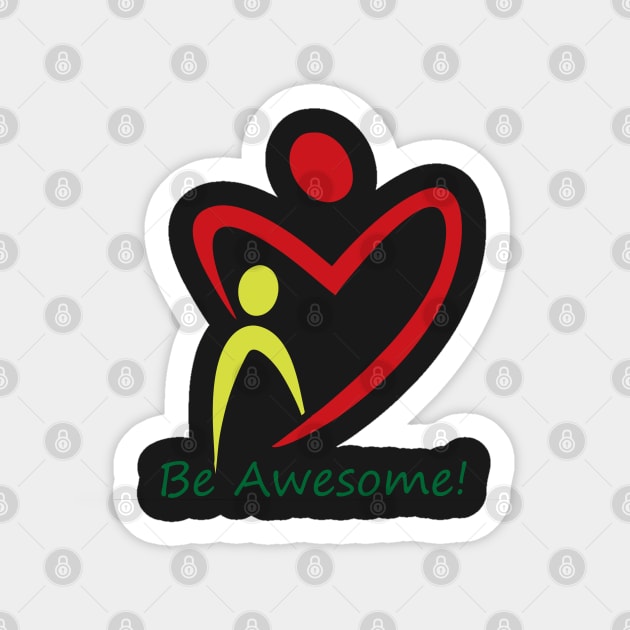 Be Awesome Sticker by BeAwesomeApparel